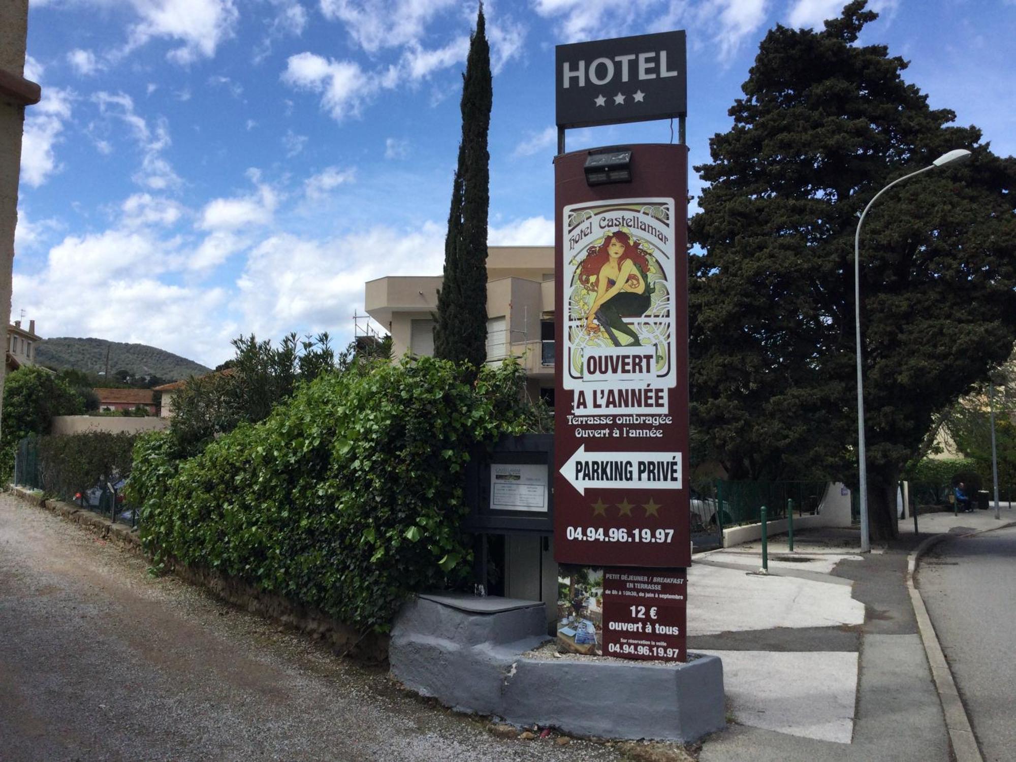 Hotel Le Castellamar Sainte-Maxime Exteriér fotografie
